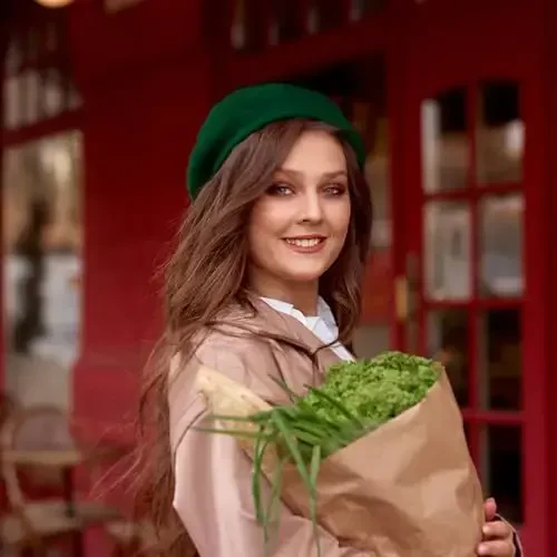 Jolbndcv 6PCS Beret, French Beanie, Outdoor, Winter, Fashion Lady Hat - 5