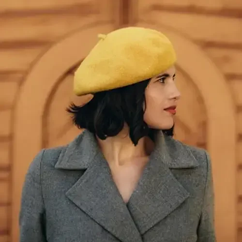 Jolbndcv 6PCS Beret, French Beanie, Outdoor, Winter, Fashion Lady Hat - 5