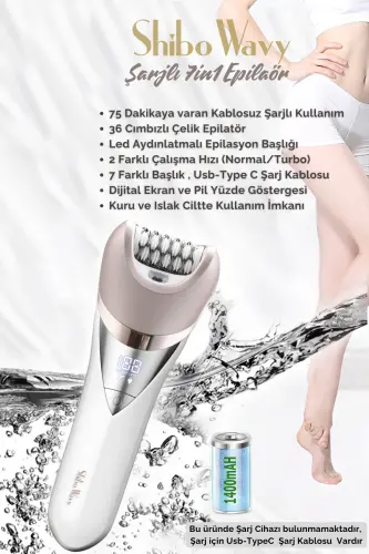 Jolvena 6 boshli super hashamatli epilyator / Epilyatsiya - 3