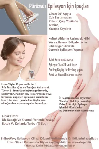 Jolvena 6 boshli super hashamatli epilyator / Epilyatsiya - 6