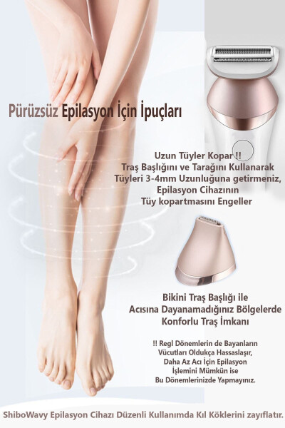 Jolvena 6-Head Super Luxury Epilator / Epilation - 4