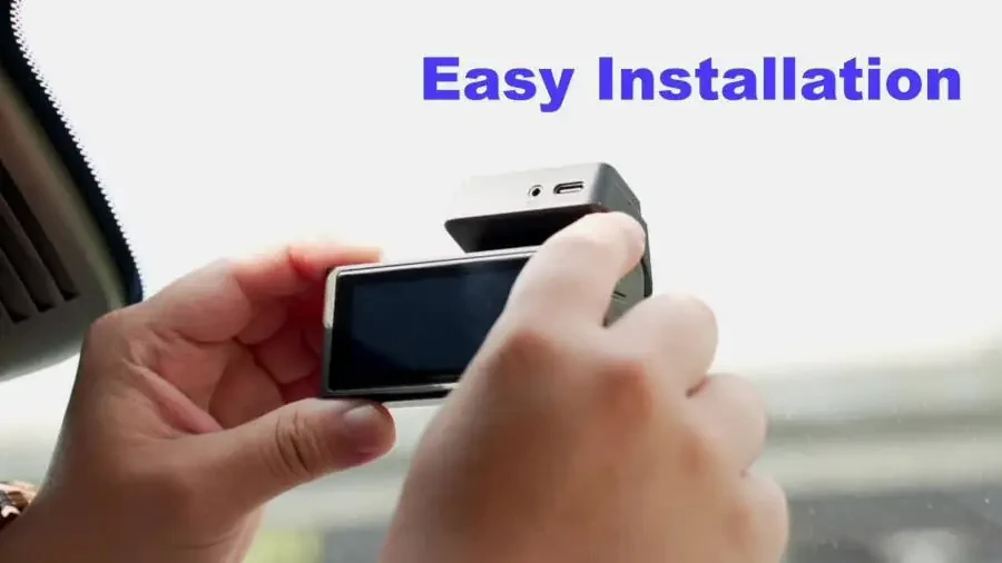 JOMISE Dual Dash Cam Oldin Orqa 4K Full HD Kamera Avtomobillar Wi-Fi GPS 170° G-Sensor Kechasi Ko'rish - 5