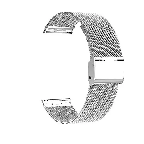 Jonurphy Watch Bands,16mm 18mm 20mm 22mm Replacement Stainless Steel Metal Mesh Band,Quick Release Watch bands Metal Bolt,Smart Watch Wristbands for Men Women. 