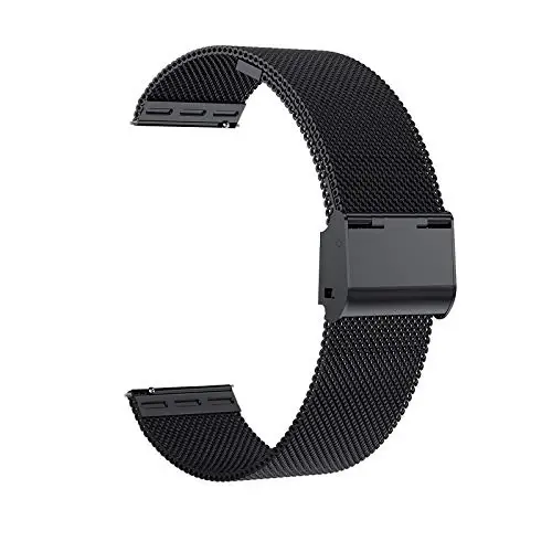 Jonurphy Watch Bands,16mm 18mm 20mm 22mm Replacement Stainless Steel Metal Mesh Band,Quick Release Watch bands Metal Bolt,Smart Watch Wristbands for Men Women. 