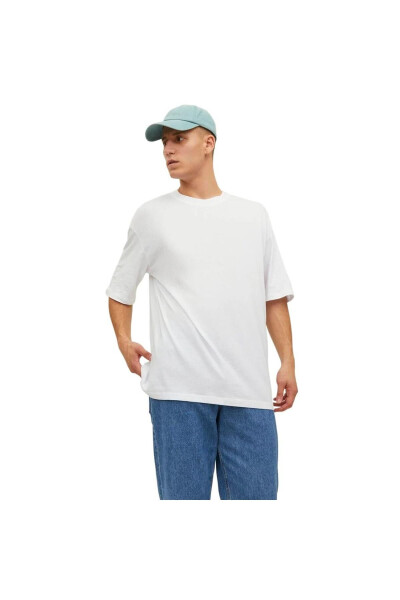 Jorgrand Oversize Tee, Crew Neck, Black White - 2