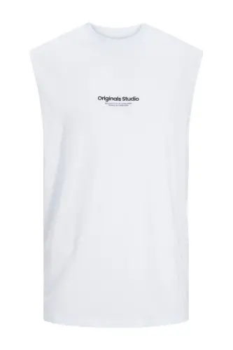 JORVESTERBRO SLEEVELESS TEE SN-Bright White 