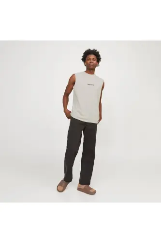 JORVESTERBRO SLEEVELESS TEE SN-Moonbeam - 3
