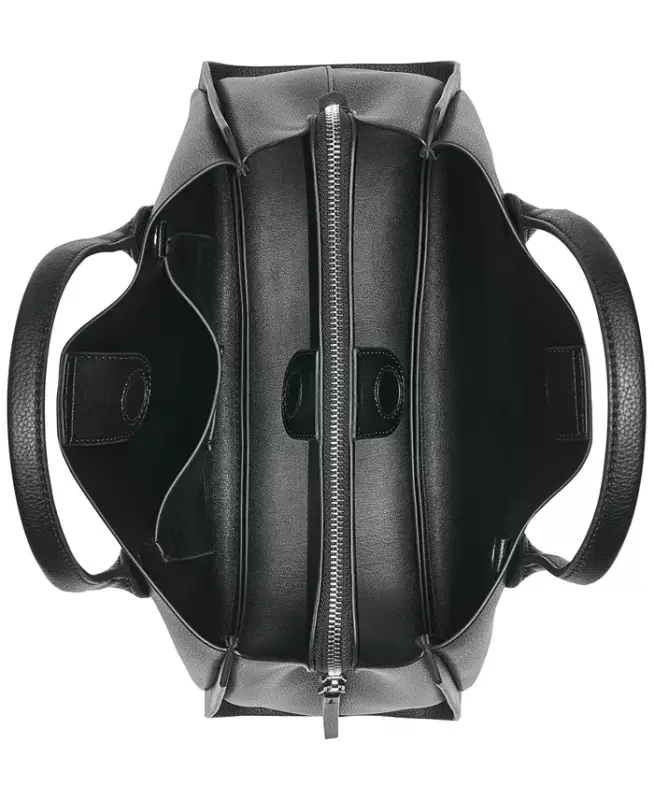 Josie Medium Crossbody Satchel-Black/black - 3