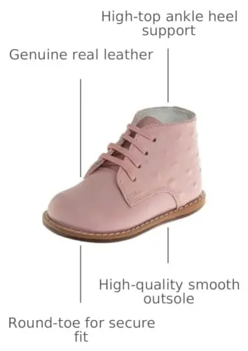 Josmo Baby Unisex Walking Shoes First Walker, Baby First Walk Training Shoes 