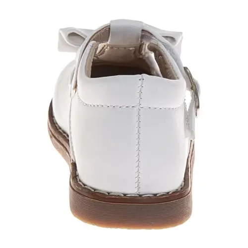 Josmo Baby Girls Maryjane Flats Slipon - Newborn Infant Formal Dress Shoes School Mary Janes (Size 3-8 Infant-Toddlers) - 5