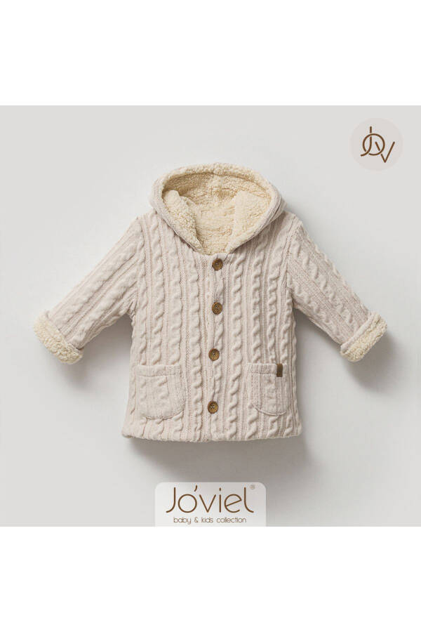 Jo'viel Baby Knit Cardigan with Fleece Lining - 1