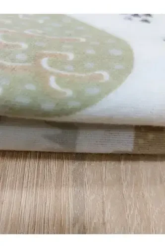 Joy Ko‘p Maqsadli Chaqaloq Adyol Muslin Adyol Kundak Flanel Arava Qopqog‘i - 5