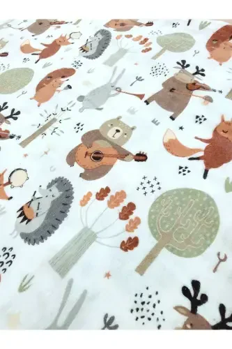 Joy Multipurpose Baby Blanket Muslin Blanket Swaddle Flannel Stroller Cover - 3