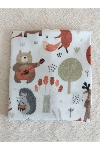 Joy Multipurpose Baby Blanket Muslin Blanket Swaddle Flannel Stroller Cover - 6