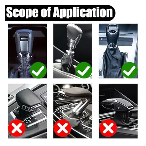 JOYCOURT Car Gear Shift Hoodie, Fashionable Gear Shift Knob Cover, Mini Hoodie for Auto Shifter, Auto Interior Cute Gadgets, Universal Car Decoration Accessories - 4