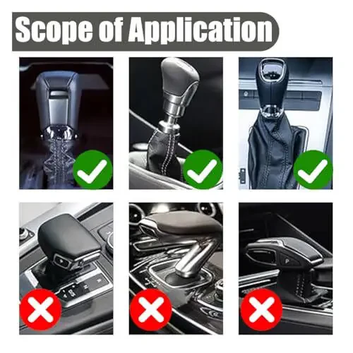 JOYCOURT Car Gear Shift Hoodie, Fashionable Gear Shift Knob Cover, Mini Hoodie for Auto Shifter, Auto Interior Cute Gadgets, Universal Car Decor Accessories - 3