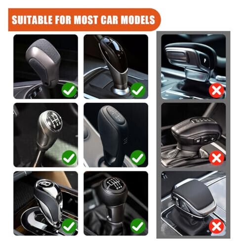 JOYCOURT Car Gear Shift Hoodie, Fashionable Gear Shift Knob Cover, Mini Hoodie for Auto Shifter, Auto Interior Cute Gadgets, Universal Car Decor Accessories - 3