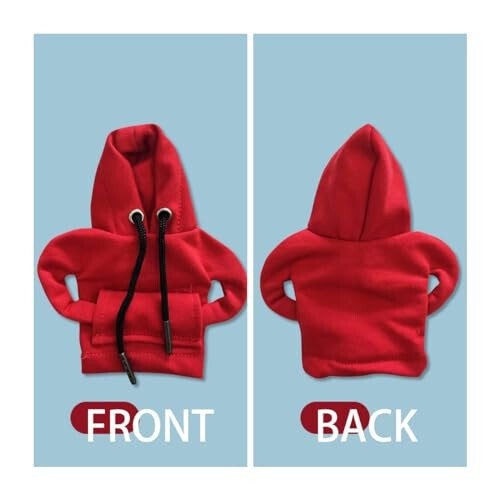 JOYCOURT Car Gear Shift Hoodie, Fashionable Gear Shift Knob Cover, Mini Hoodie for Auto Shifter, Auto Interior Cute Gadgets, Universal Car Decor Accessories - 7