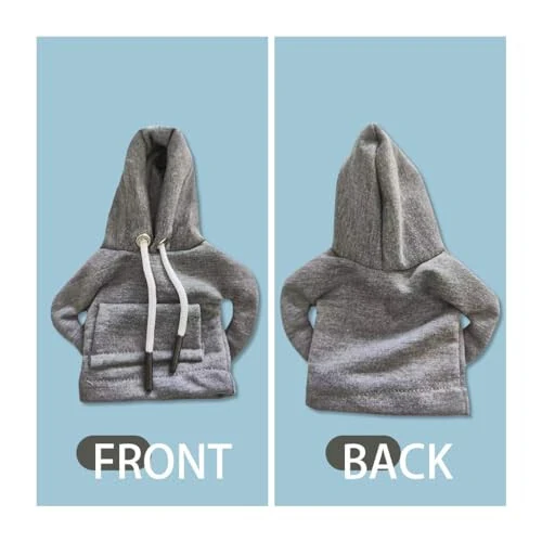 JOYCOURT Худи для рычага переключения передач автомобиля, Модный чехол для ручки переключения передач, Мини-худи для автоматического переключателя, Милые гаджеты для автомобильного интерьера, Универсальные аксессуары для автомобильного декора - 7