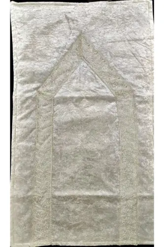 Joynamoz Baxmal Bir kishilik joynamoz Fransuz dantelli Kapuchino - Kapuchino - 3