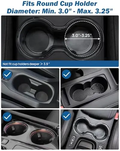 JOYTUTUS Cup Holder Phone Mount for Car, Car Cellphone Large Adapter Long Arm with 360 Degree Rotation, Compatible iPhone, Samsung & All Smartphones - 4