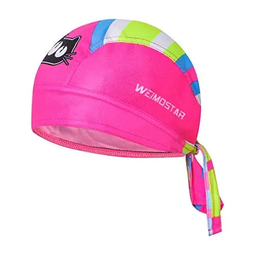 JPOJPO Cycling Hat Wrap Rag Sweat Wicking Beanie Skull Cap Quick Dry Adjustable Men Women 