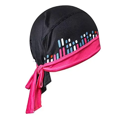 JPOJPO Cycling Hat Wrap Rag Sweat Wicking Beanie Skull Cap Quick Dry Adjustable Men Women - JPOJPO (1)