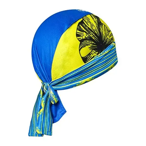 JPOJPO Cycling Hat Wrap Rag Sweat Wicking Beanie Skull Cap Quick Dry Adjustable Men Women - JPOJPO (1)