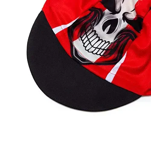 JPOJPO Cycling Cap Men Women Bike Hat Helmet Inside - REDORANGE (1)