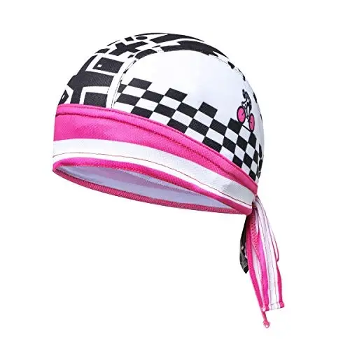 JPOJPO Cycling Hat Wrap Rag Sweat Wicking Beanie Skull Cap Quick Dry Adjustable Men Women - 1