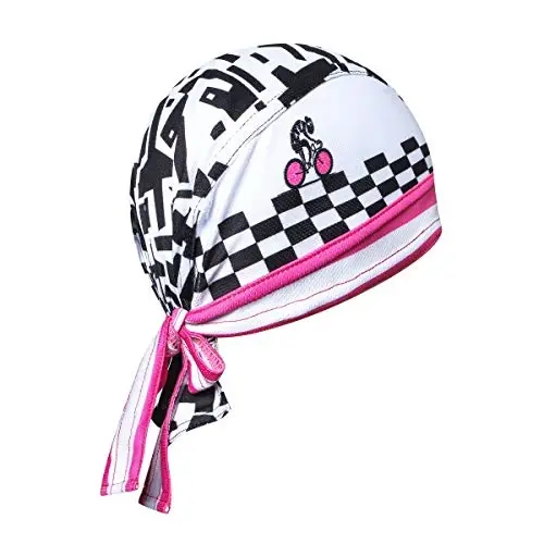 JPOJPO Cycling Hat Wrap Rag Sweat Wicking Beanie Skull Cap Quick Dry Adjustable Men Women - 2