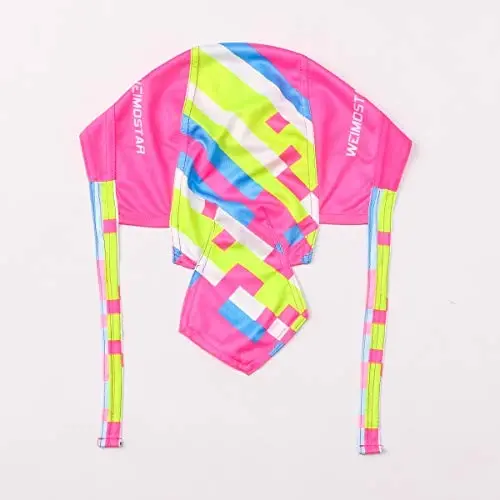 JPOJPO Cycling Hat Wrap Rag Sweat Wicking Beanie Skull Cap Quick Dry Adjustable Men Women - 4