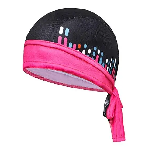 JPOJPO Cycling Hat Wrap Rag Sweat Wicking Beanie Skull Cap Quick Dry Adjustable Men Women 
