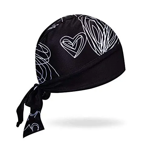 JPOJPO Women Men's Cycling Cap MTB Bike Bicycle Hat Sweat Wicking Rags Helmet Liner Skull Breathable Head Wrap Sport - Modazone (1)