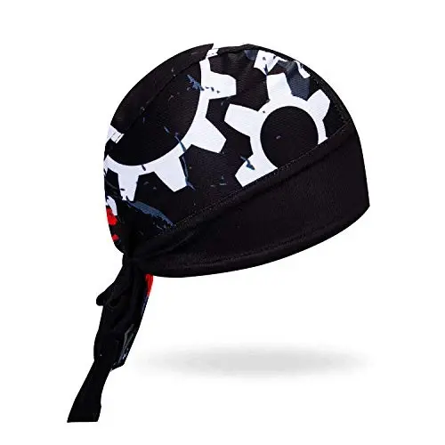 JPOJPO Women Men's Cycling Cap MTB Bike Bicycle Hat Sweat Wicking Rags Helmet Liner Skull Breathable Head Wrap Sport - 2