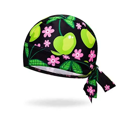 JPOJPO Women Men's Cycling Cap MTB Bike Bicycle Hat Sweat Wicking Rags Helmet Liner Skull Breathable Head Wrap Sport - 1