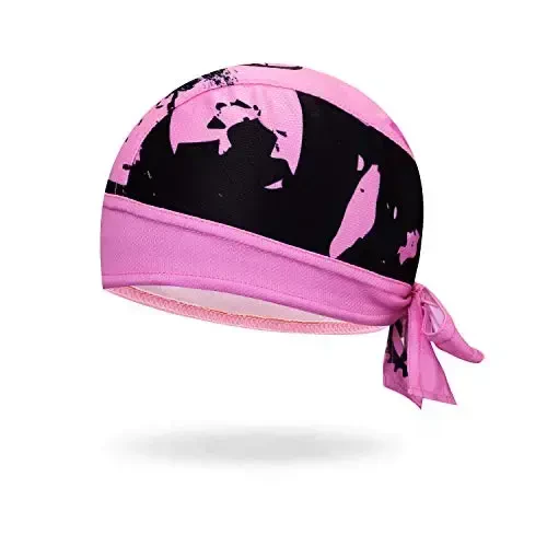 JPOJPO Women Men's Cycling Cap MTB Bike Bicycle Hat Sweat Wicking Rags Helmet Liner Skull Breathable Head Wrap Sport 