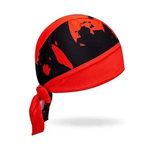 JPOJPO Women Men's Cycling Cap MTB Bike Bicycle Hat Sweat Wicking Rags Helmet Liner Skull Breathable Head Wrap Sport - JPOJPO (1)
