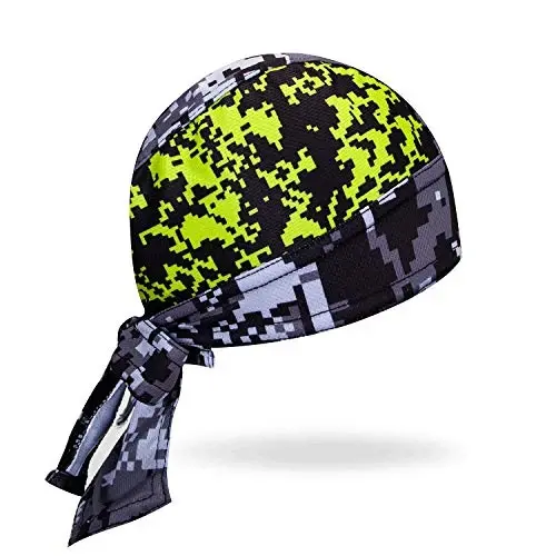 JPOJPO Women Men's Cycling Cap MTB Bike Bicycle Hat Sweat Wicking Rags Helmet Liner Skull Breathable Head Wrap Sport - 2