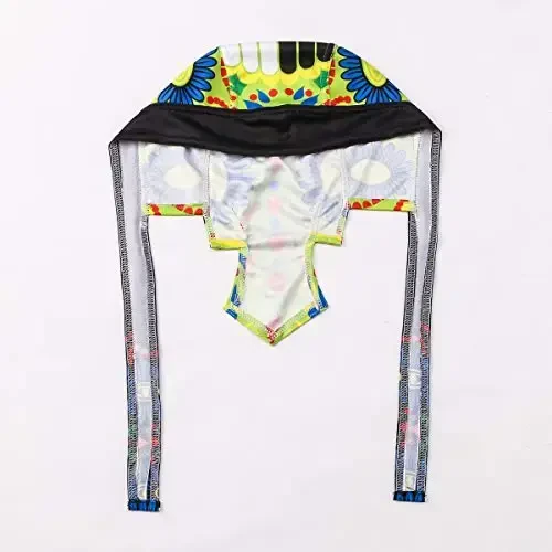 JPOJPO Sweat Wicking Cap Helmet Liner Skull Hat Breathable Cycling Head Wrap for Women Men Outdoor Activities Sport - 3