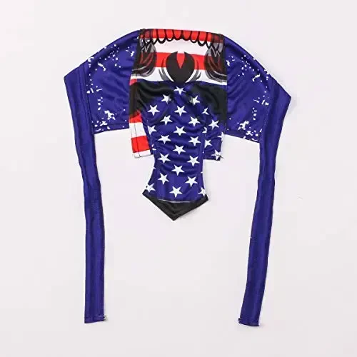 JPOJPO Sweat Wicking Cap Helmet Liner Skull Hat Breathable Cycling Head Wrap for Women Men Outdoor Activities Sport - 4