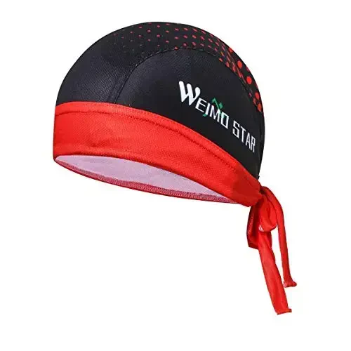 JPOJPO Sweat Wicking Cap Helmet Liner Skull Hat Breathable Cycling Head Wrap for Women Men Outdoor Activities Sport - Modazone