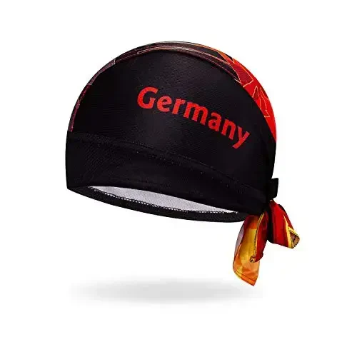 JPOJPO Sweat Wicking Cap Helmet Liner Skull Hat Breathable Cycling Head Wrap for Women Men Outdoor Activities Sport - 1