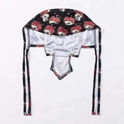 JPOJPO Sweat Wicking Cap Helmet Liner Skull Hat Breathable Cycling Head Wrap for Women Men Outdoor Activities Sport - 3