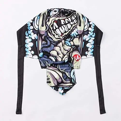 JPOJPO Sweat Wicking Cap Helmet Liner Skull Hat Breathable Cycling Head Wrap for Women Men Outdoor Activities Sport - 4