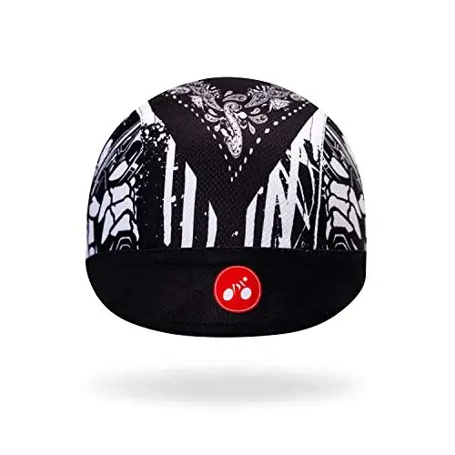 JPOJPO Sweat Wicking Cap Helmet Liner Skull Hat Breathable Cycling Head Wrap for Women Men Outdoor Activities Sport - 2