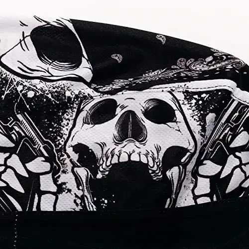 JPOJPO Sweat Wicking Cap Helmet Liner Skull Hat Breathable Cycling Head Wrap for Women Men Outdoor Activities Sport - 4