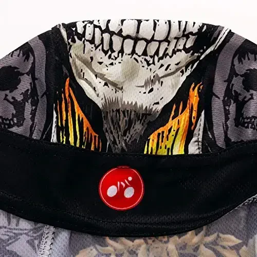 JPOJPO Sweat Wicking Cap Helmet Liner Skull Hat Breathable Cycling Head Wrap for Women Men Outdoor Activities Sport - 4