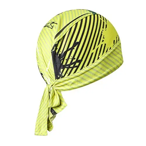 JPOJPO Sweat Wicking Cap Helmet Liner Skull Hat Breathable Cycling Head Wrap for Women Men Outdoor Activities Sport - REDORANGE (1)