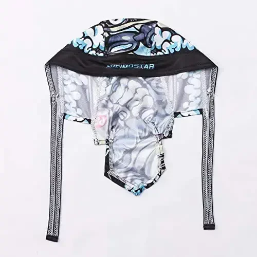 JPOJPO Sweat Wicking Cap Helmet Liner Skull Hat Breathable Cycling Head Wrap for Women Men Outdoor Activities Sport - 3